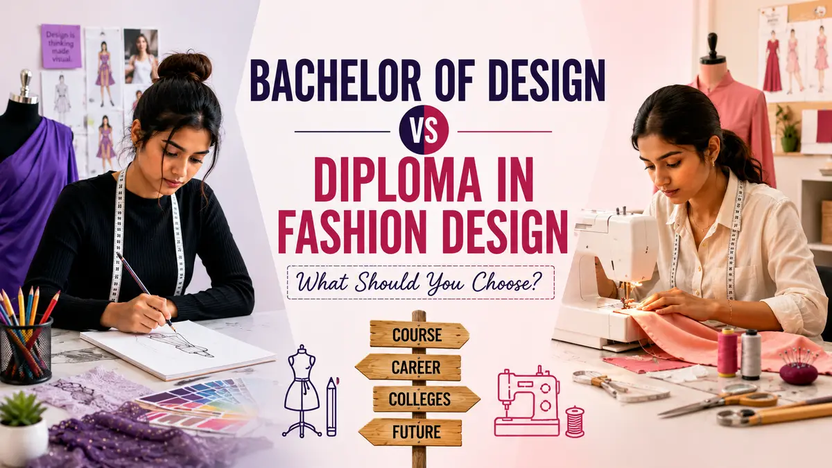 BDes vs Diploma in Fashion Design: What Should You Choose?