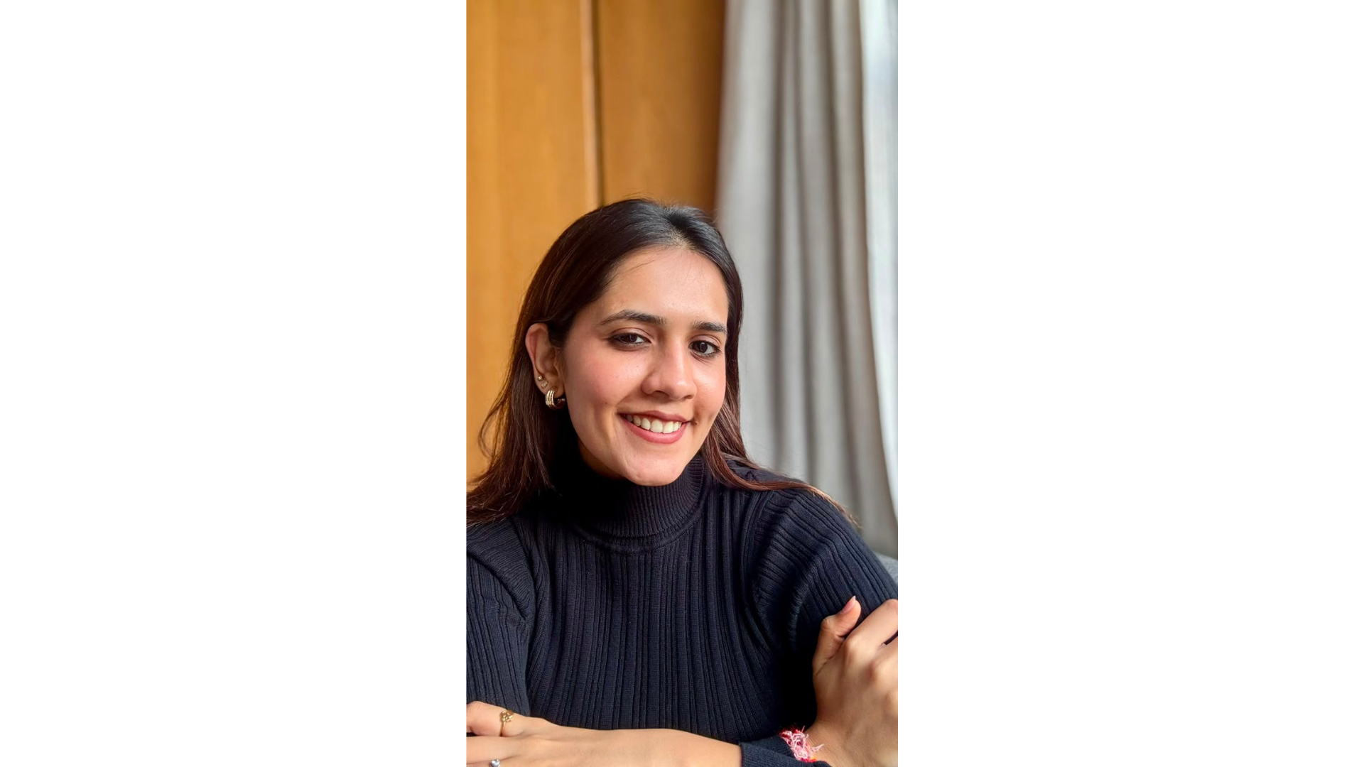 Closeup photo of Dr Manal Dave, dermatologist.