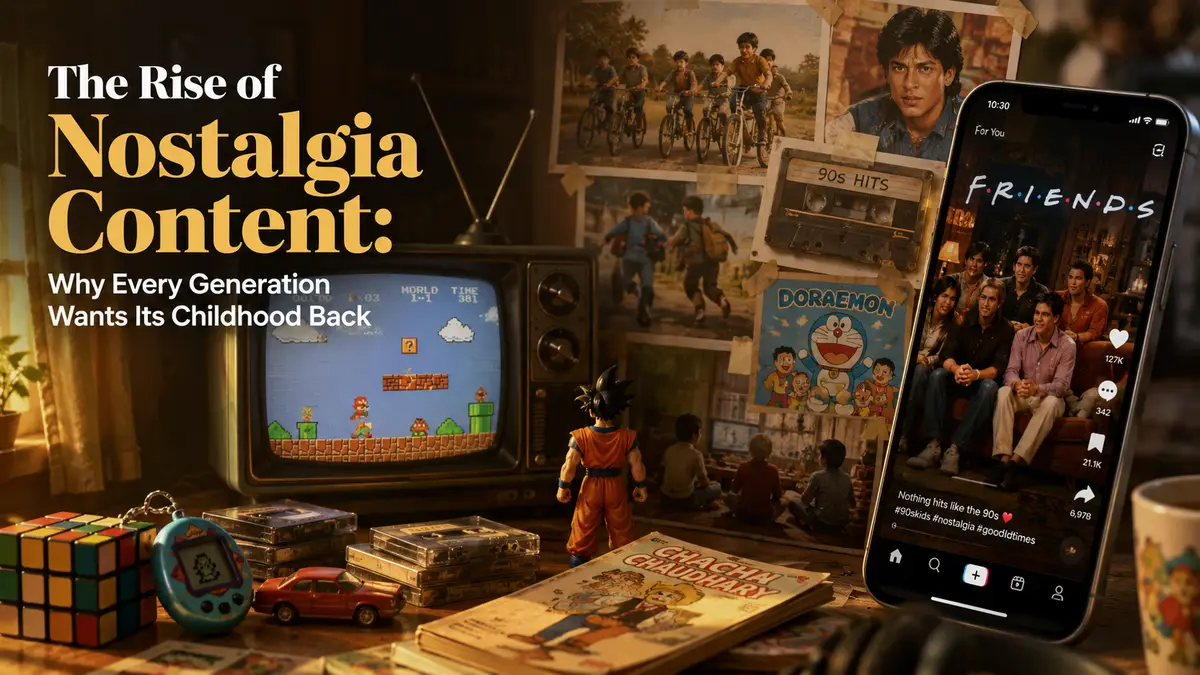 The Rise of Nostalgia Content: Why Every Generation Wants Its Childhood Back