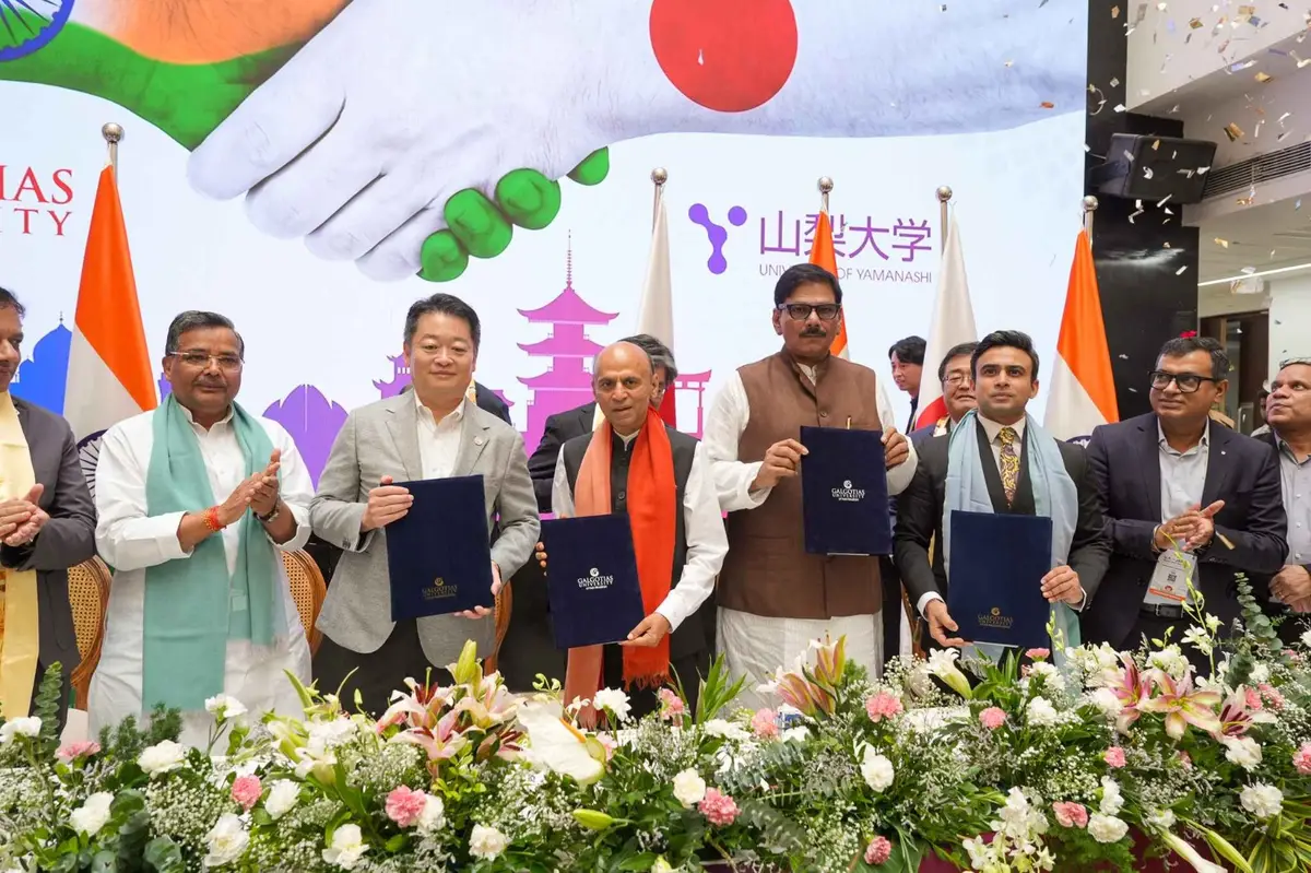 India-Japan Ties Take a Historic Leap: Galgotias University Hosts 200-Strong Yamanashi Delegation and Signs Landmark Agreements