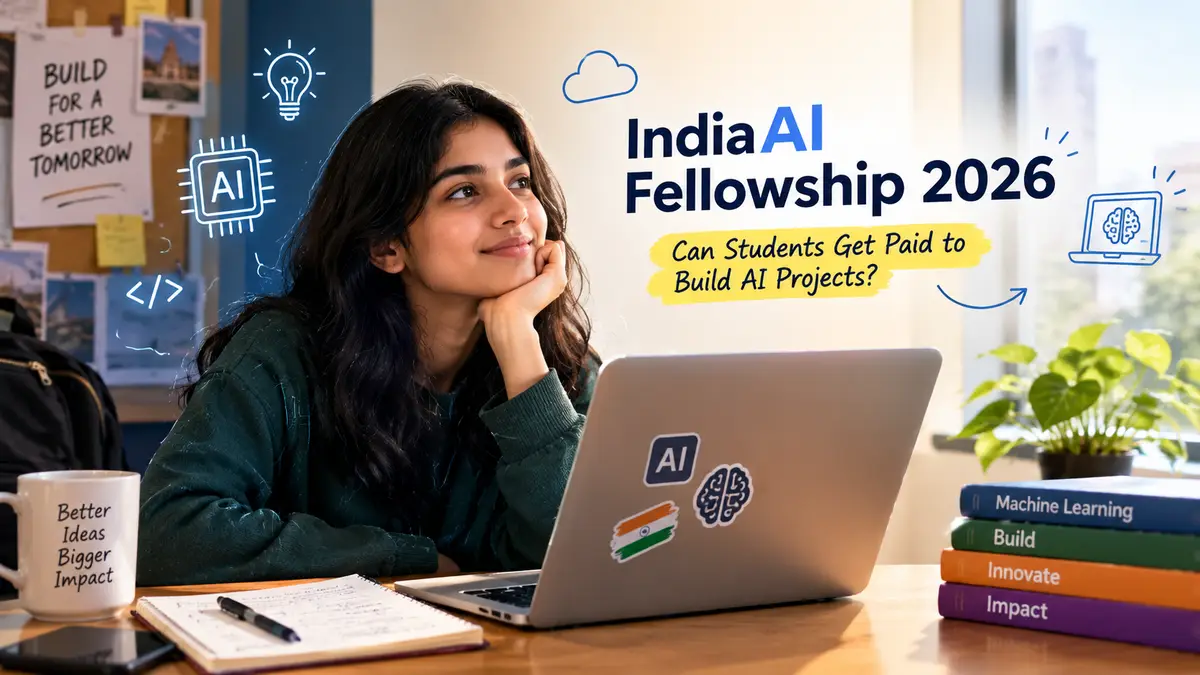 IndiaAI Fellowship 2026: Can Students Get Paid to Build AI Projects?