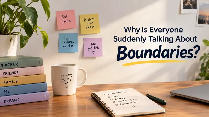 Why Is Everyone Suddenly Talking About Boundaries?