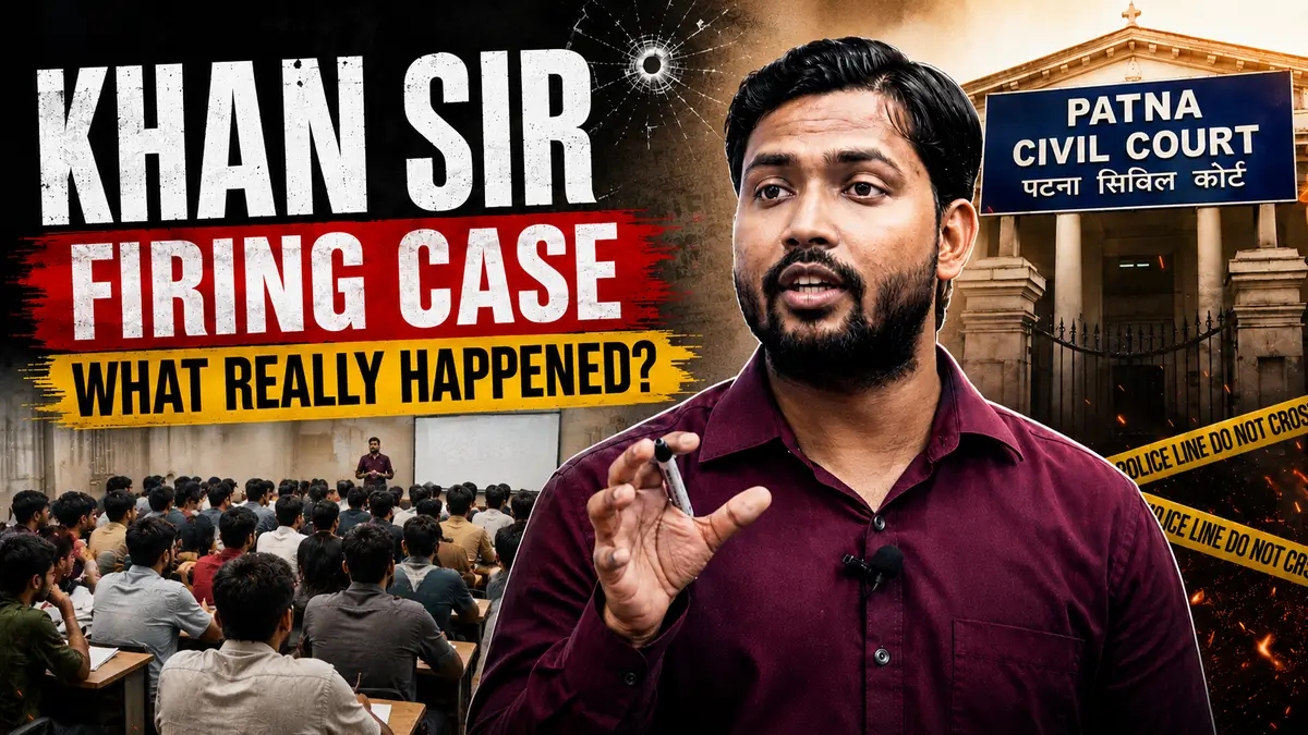Khan Sir firing case: Patna court grants interim relief amid coaching centre controversy and FIR investigation.