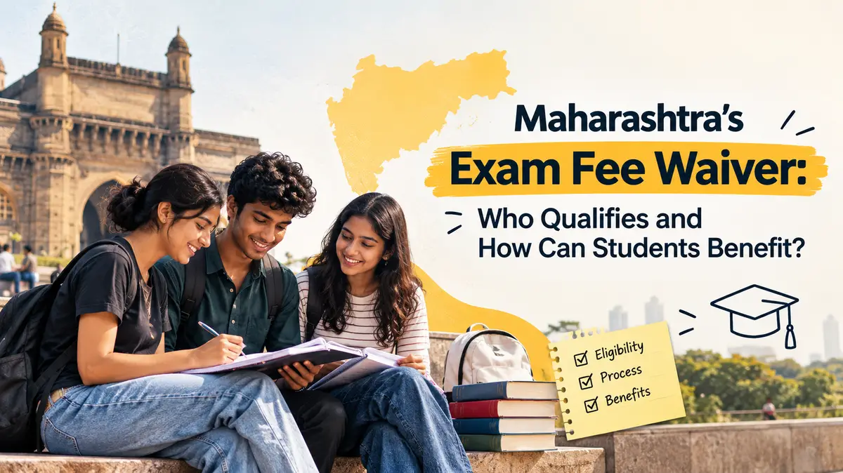 Maharashtra's Exam Fee Waiver: Who Qualifies and How Can Students Benefit?