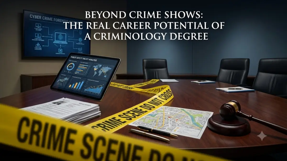 Beyond Crime Shows: The Real Career Potential of a Criminology Degree